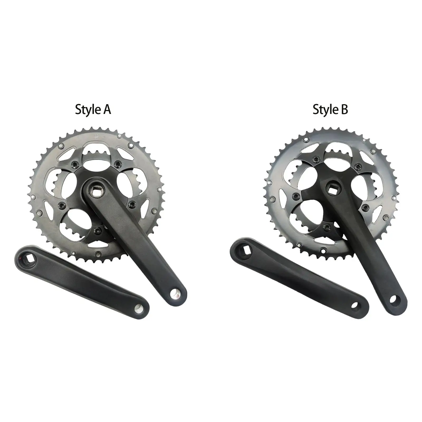 Bike Crankset Bicycle Crankset Cycling 170mm High Strength Easy to Install for