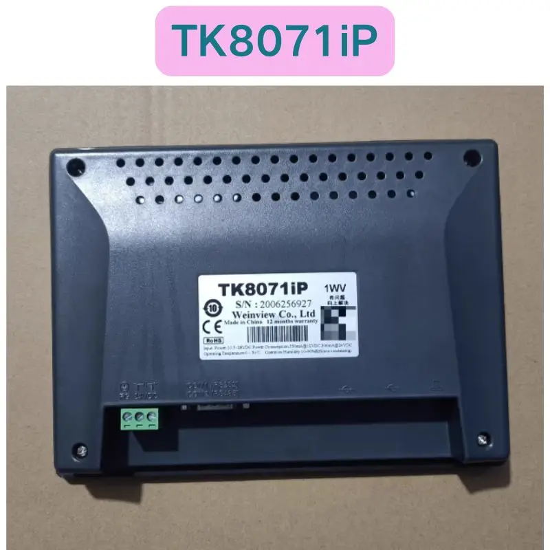 Second-hand TK8071iP touch screen Functional test OK Fast delivery