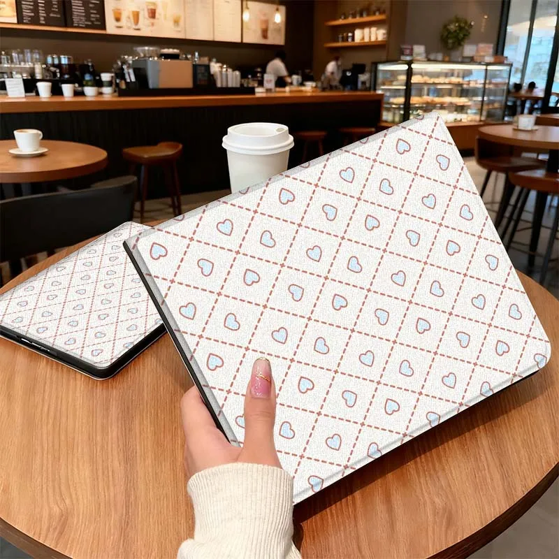 Fashion sweet tulip heart For iPad Pro Air Mini 1 2 3 4 5 6 7 7th 8th 9th 10th 11th 10.2 9.7 10.5 10.9 11 12.9 Tablet Case