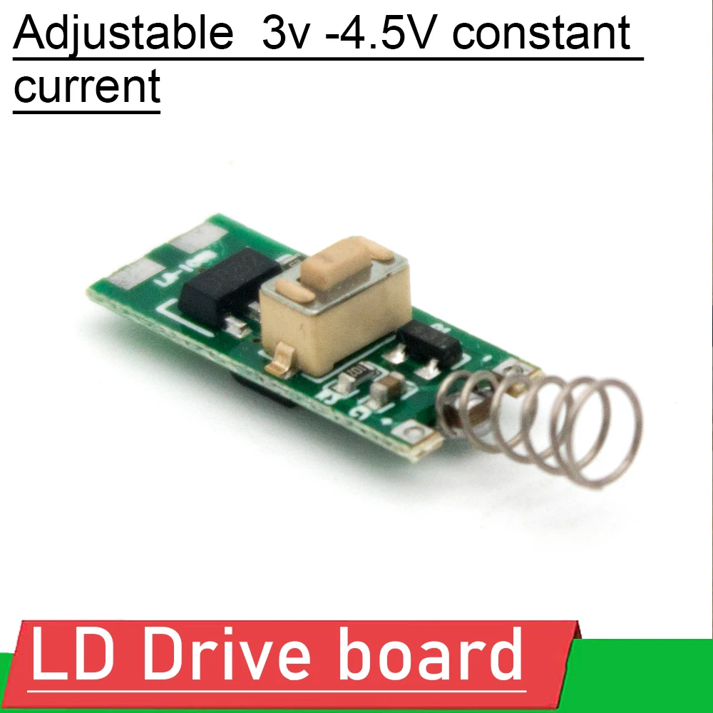 Laser Diode LD Drive board Adjustable constant current :0-800mA FOR 650nm 532nm 780nm 808nm 980nm laser tube