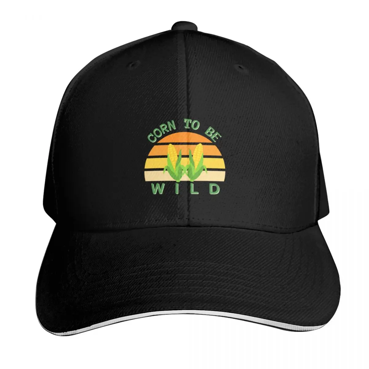

Corn to be wild: Funny Corn, cartoon corn Baseball Cap |-F-| Custom Cap Christmas Hat Fishing cap Ladies Men's