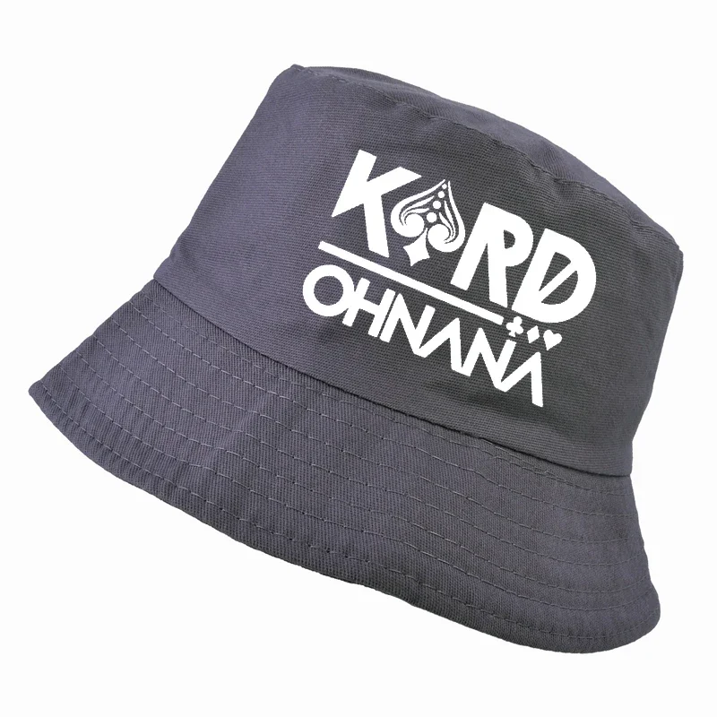 قبعة ألبوم Kpop KARD Oh NaNa لا تذكر بشعار K.A.R.D قبعة مطبوعة harajuku قبعات دلو للرجال والنساء قبعة صياد بنما K-pop