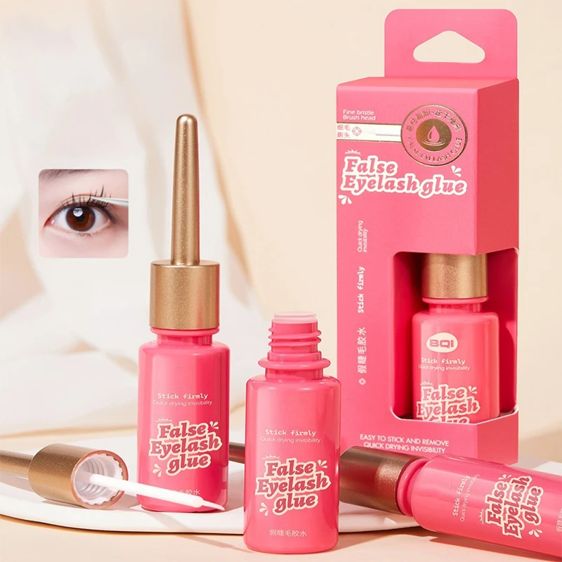 12g False Eyelash Extension Glue Waterproof Fast Dry Long Lasting Strong No Irritation Transparent Eyelash Extension Primer Tool