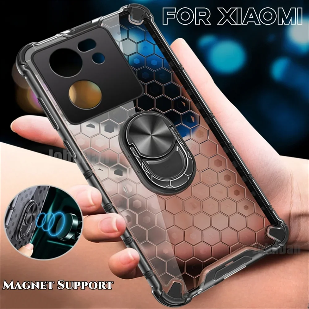 Transparent Magnet Case For Xiaomi 13T 13 12 11 10T Lite 5G NE 12T 11T 9T 14 Pro 12X 11i Ultra ShockProof Shell Back Cover Funda