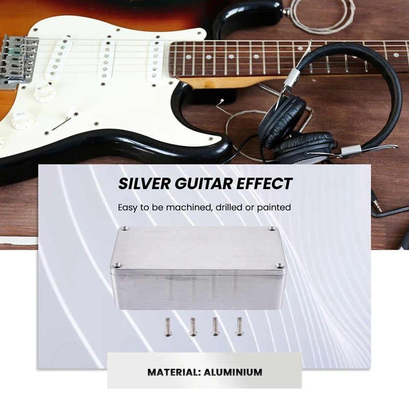 

Литой под давлением алюминиевый корпус для проекта электроники, водонепроницаемый корпус для инструмента, стандартный 1590B 112X60x31 мм