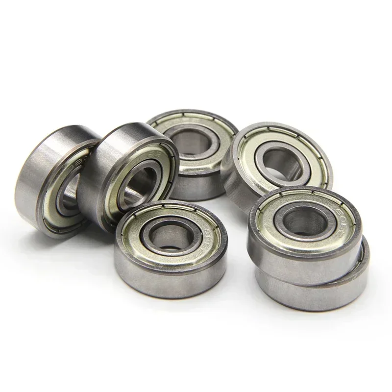 Ball Bearings 608Z 608ZZ ABEC-7 Deep Groove 8x22x7mm Mini Ball Bearing Carbon Steel for Skateboard Scooter 3D Printer Parts