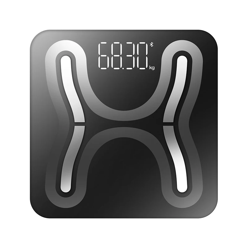 Large Screen Smart Body Fat Scale Bluetooth 180kg BMI Analyzer Digital Weight Monitor Health Tracking Composition App Sync