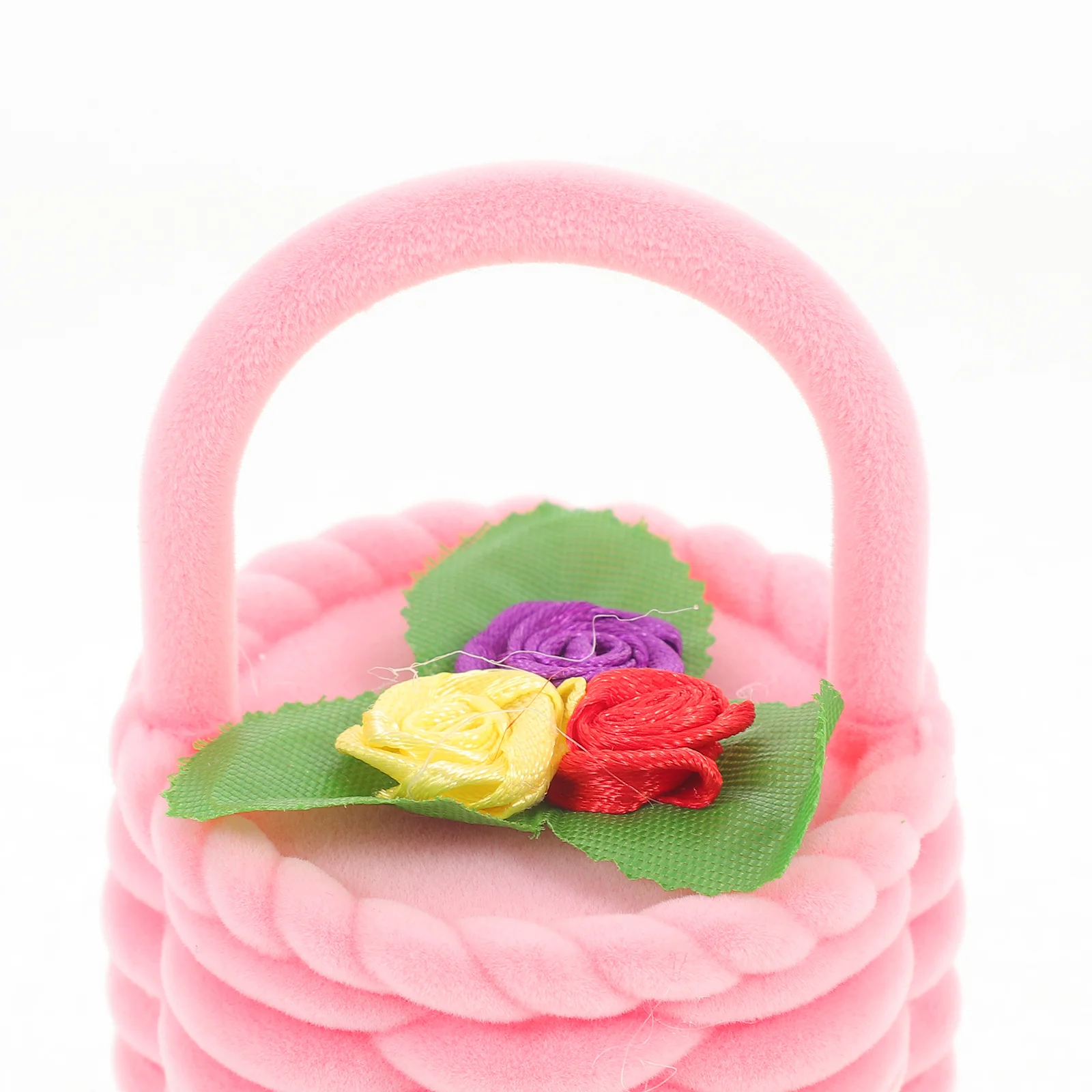 

Jewelry Box Ring Storage Flocking Organizer Case Travel Essentials Small Jewelry Holder Earring Keeper Gift Packaging