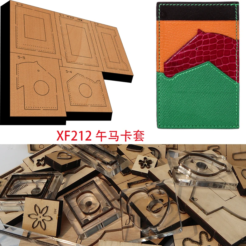 New Japan Steel Blade in legno Die Maca bag Leather Craft Punch Hand Tool Cut leather craft