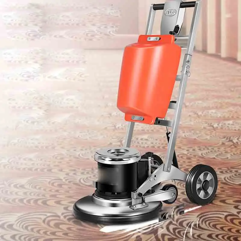 Double Pole Multi-function Floor Scrubber Factory Floor Polishing Hotel Carpet Cleaner Commercial Push Type