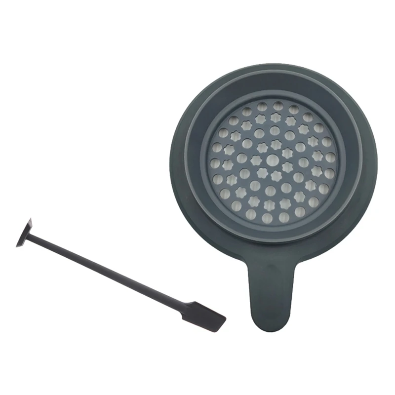 Batter Strainer With Scraper For Thermomix TM6, TM5, TM31 Food Processor Attachment Batter Screen Strainer Kitchen Press