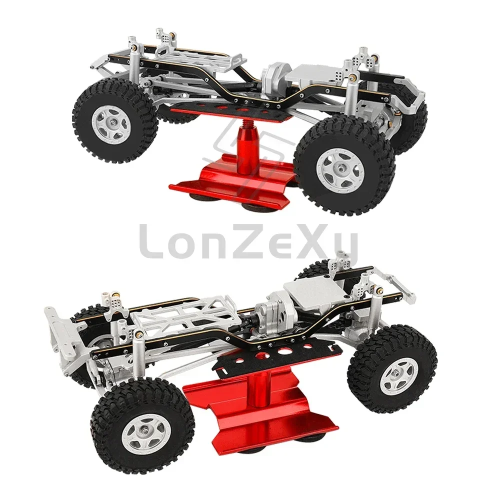 Aluminum Alloy RC Car Repair Stand Workstation RC Work Stand for SCX24 TRX4M FCX24 1/16 1/18 1/24 Scale RC Truck Crawler Buggy