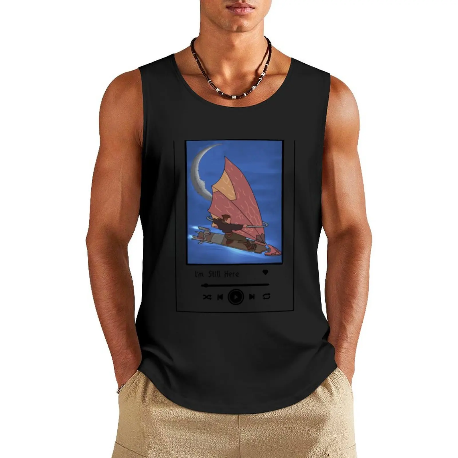 

Treasure Planet, I'm still here Tank Top sports vest fashion 2025 man