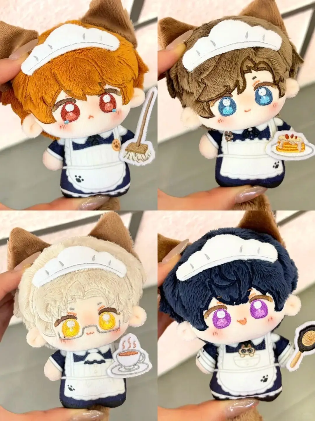 Lacrime di Themis XiaYan LuJing ZuoRan MoYi Figura carina Peluche Ripiene di cotone Bambola Zaino Ciondolo Ragazzo Ragazza Giocattoli Portachiavi Regalo