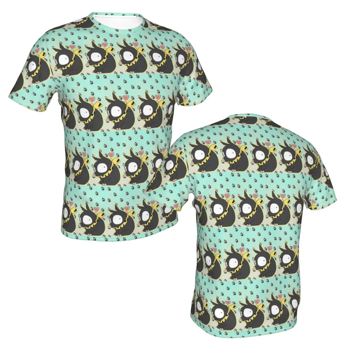 100% Cotton P-chan Ryoga Lost Pig Ranma 1/2 Adventure Comedy T-Shirt Men's Fashion T Shirt Men Round Neck Summer Shirts Tops