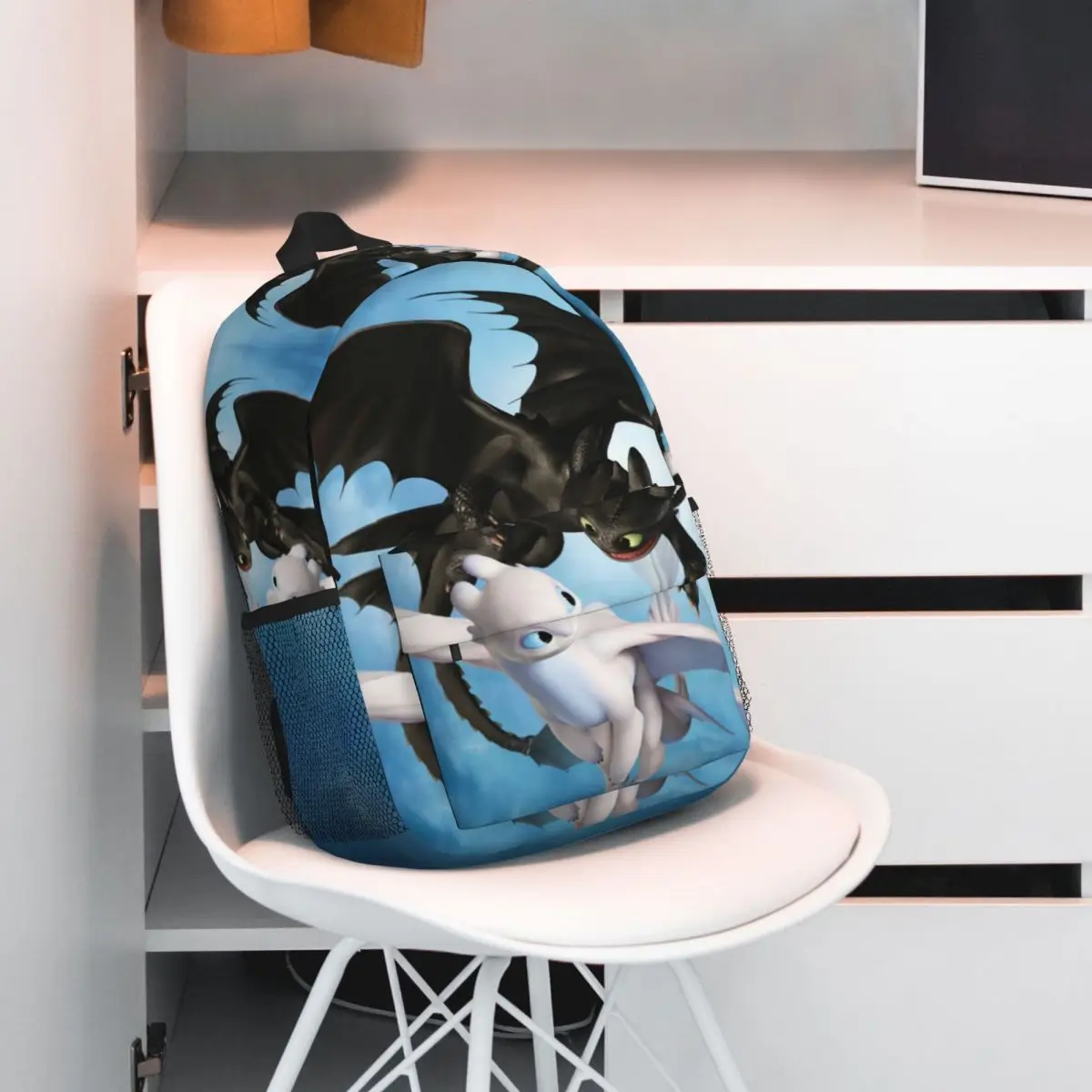 Comment dresser votre dragon Sac d'école à la mode, sac à dos léger imprimé, nouveau modèle, 15 po