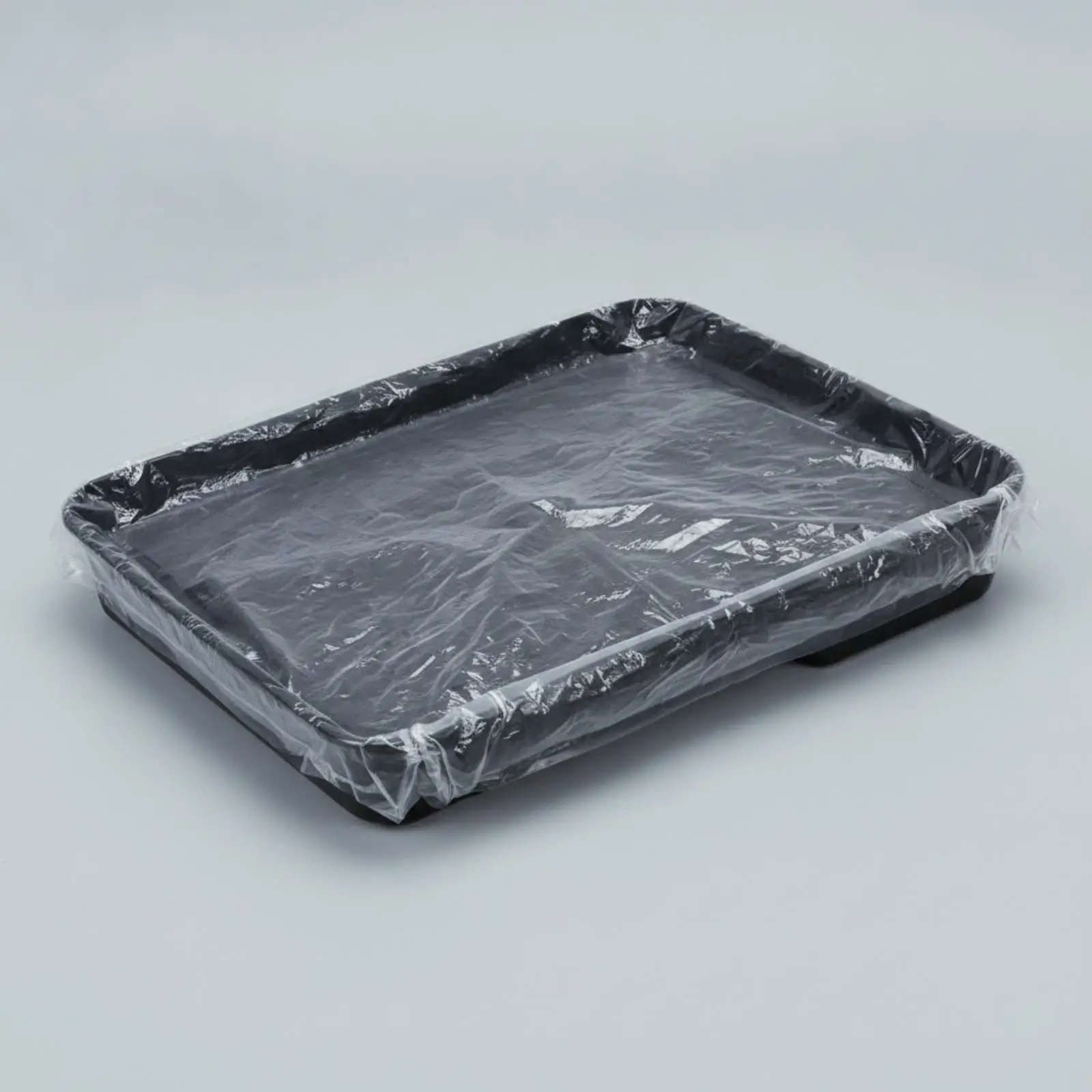 Paint Tray Liners for Standard Trays 20 Pack Disposable Plastic with Slip Proof Grip for Painting Rollers and Ceiling Work