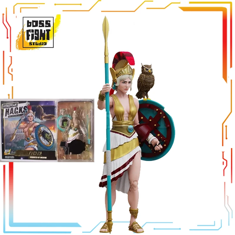 Boss Fight Studio Creates 1/18 Finished Movable Figurine Models Vitruvian H.A.C.K.S. Series Medusa/Roman Legal Character Models