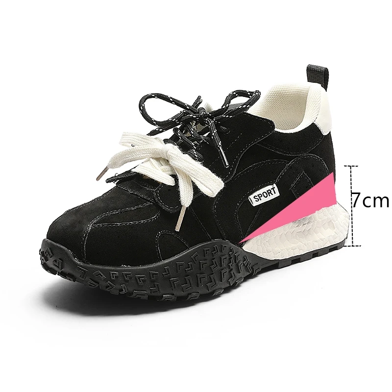 AIYUQI 2024 new women's sneakers shoes with increased height and non-slip design, women's training shoes, female casual shoes