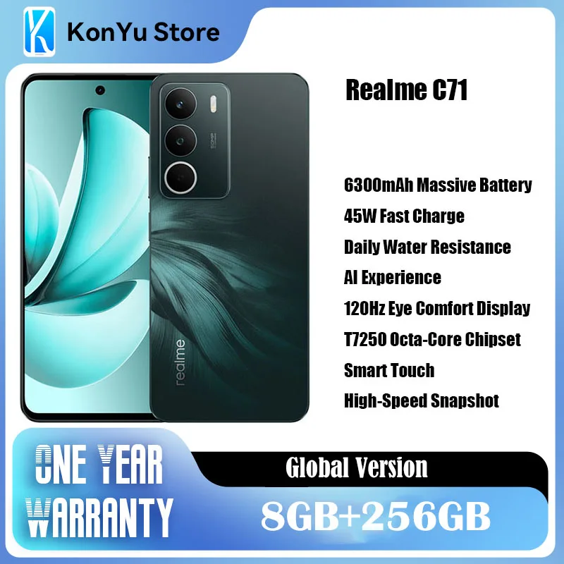 Realme C71 Cell Phone 6.67