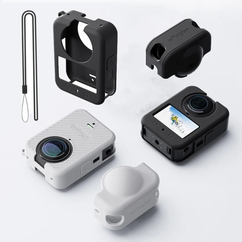 Kamera-Zubehör Silikon-Schutzhülle für DJI Osmo 360 II Vollständige Abdeckung Objektivschutz Hülle für DJI Osmo 360