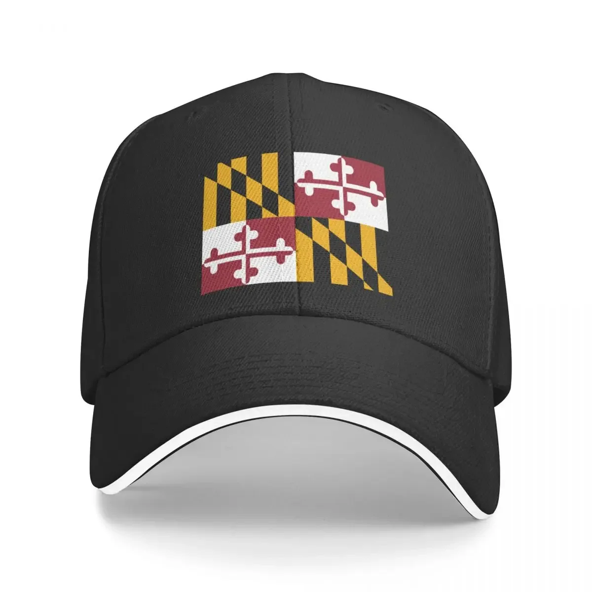 

Maryland flag Baseball Cap Rave Designer Hat Luxury Hat Golf Hat Man Mens Tennis Women's