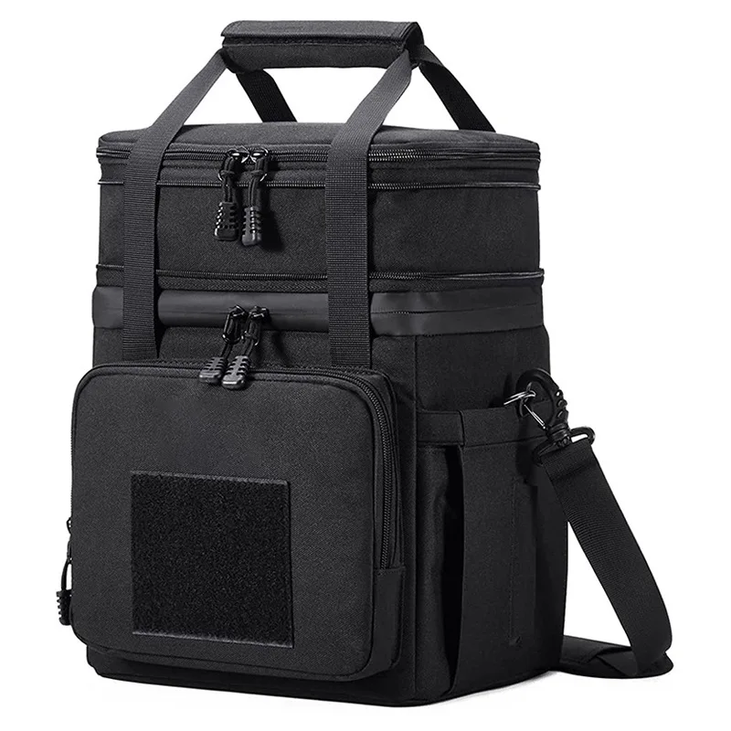 Picnic Thermal Lunch Box Double Layer Outdoor Refrigeration Insulation Bag Heavy Duty Leakproof Insulated Cooler Handbag