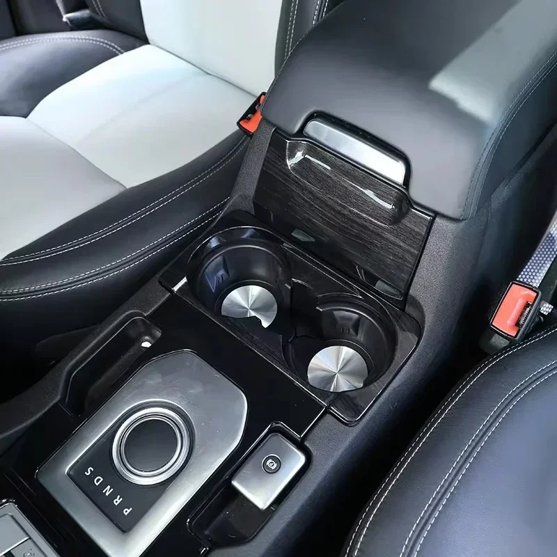 For Land Rover Discovery 4 LR4 2010-2016 ABS Car Front Drain Cup Holder Decorative Cover Trim Parts Car Accessories