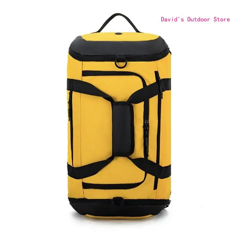 Watertight Sports Duffels Bag Training Handbag with Shoes Compartment Sport Swimming Hiking Camping for Women and Men X3UA