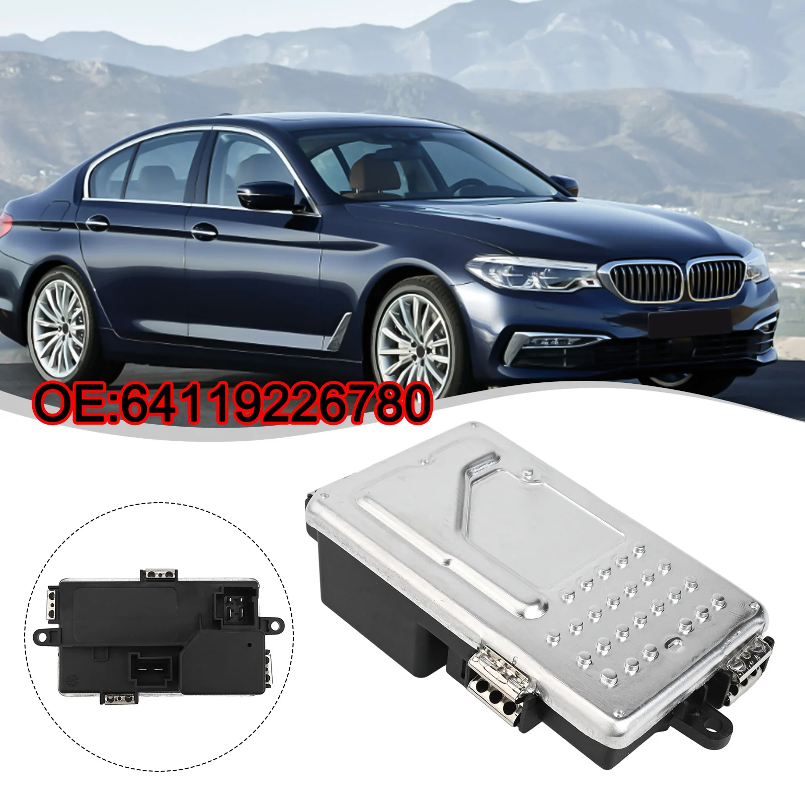 

Ремонт кондиционеров, как показано на рисунке, для серий 5 и 7, оптимизирует климат-контроль, номер детали 64119226780