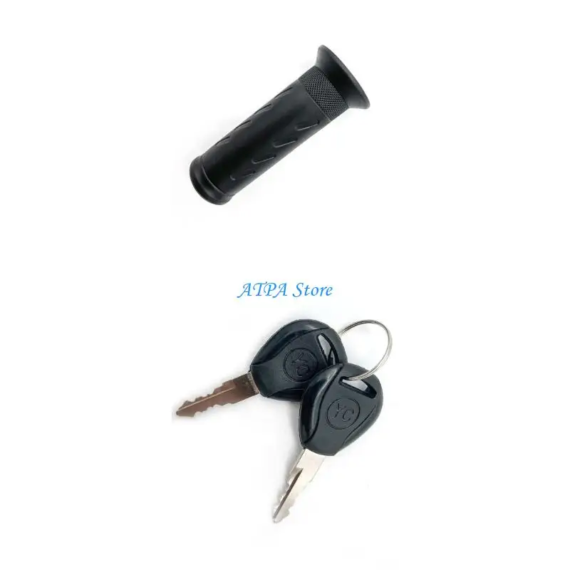 Acelerador aderência torção U13C com chaves universal para bicicletas e design à prova d'água e ergonômico.