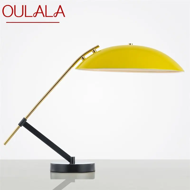 OULALA Modern Night Table Lamp Simple Design E14 Reading Desk Light Home LED Eye Protection For Children Office Bedroom Study