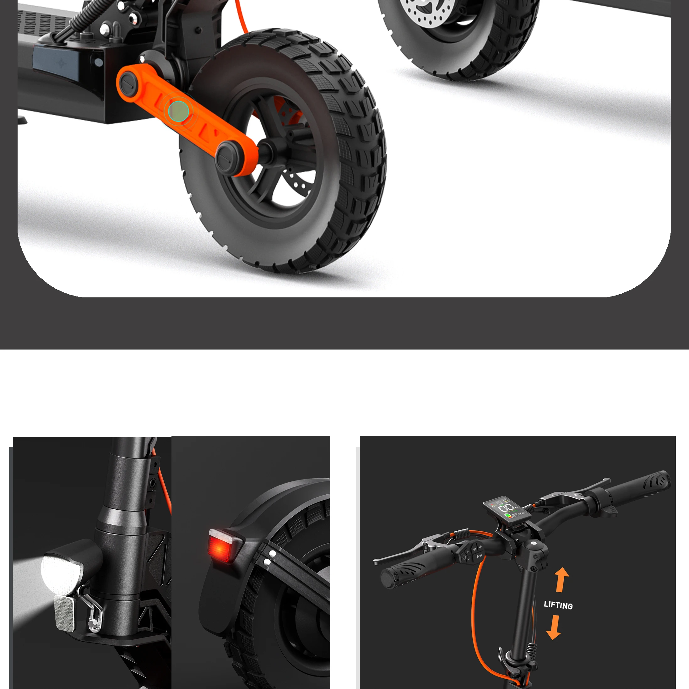 JOYOR S5PRO Elektroroller 48V 26AH Akku mit ABE-Zertifizierung Elektroroller für Städtische Tägliche Pendlerfahrten E-Scooter – Detail 6