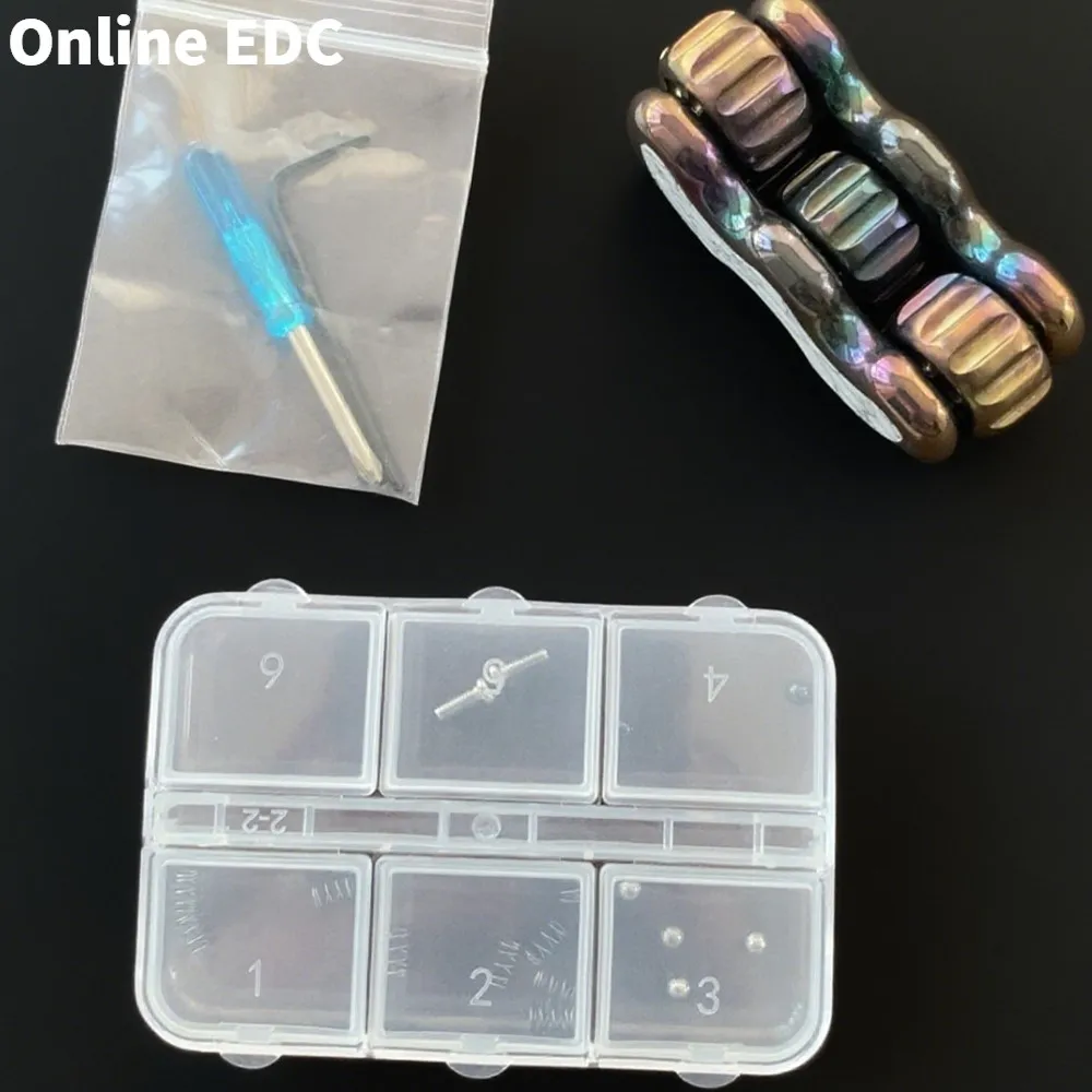 使用 EDC おもちゃローグジルコニウムカラフルなスピードフィジェットスライダーストレスリリーフおもちゃフィジェットおもちゃ大人のためのノベルティおもちゃ