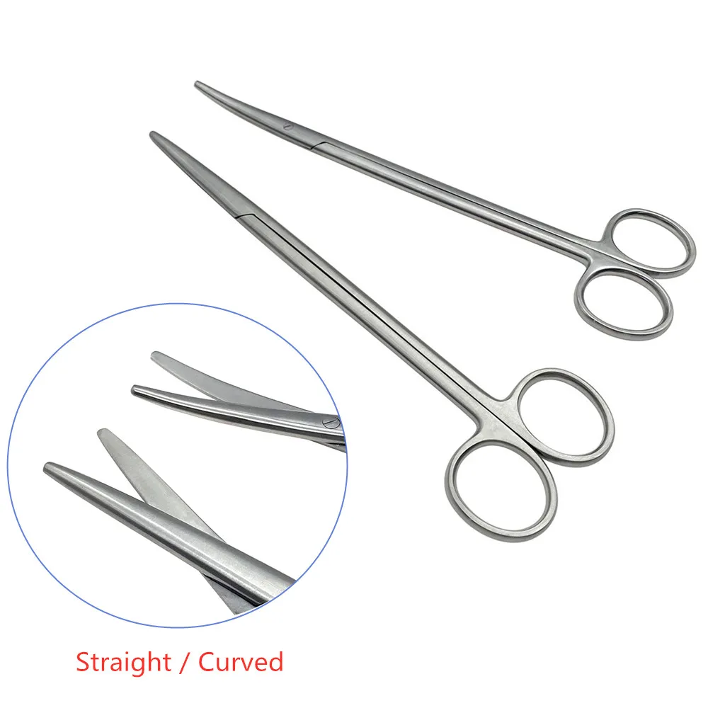 ODancing-Ciseaux Chirurgicaux en Acier Inoxydable, Double Outil Lgiide, 14/25cm, Outil de Suppression de Suture