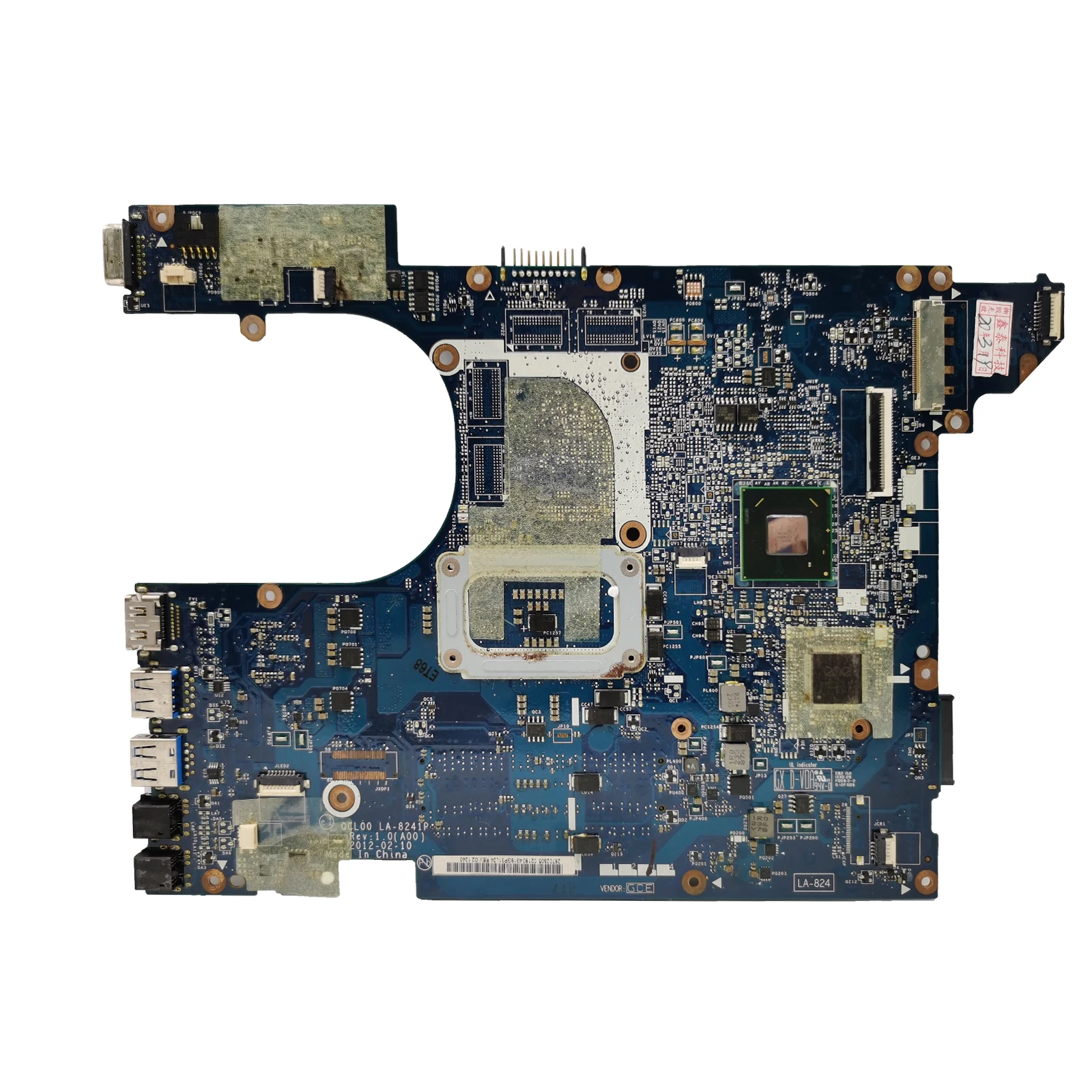 Imagem -03 - Akemy para Dell Vostro 3560 V3560 Laptop Motherboard Qcl00 La8241p com Hm76 Shipconjunto 1gb-gpu Cn0pyfnx 0pyfnx Cn-0rdh49 0rdh49