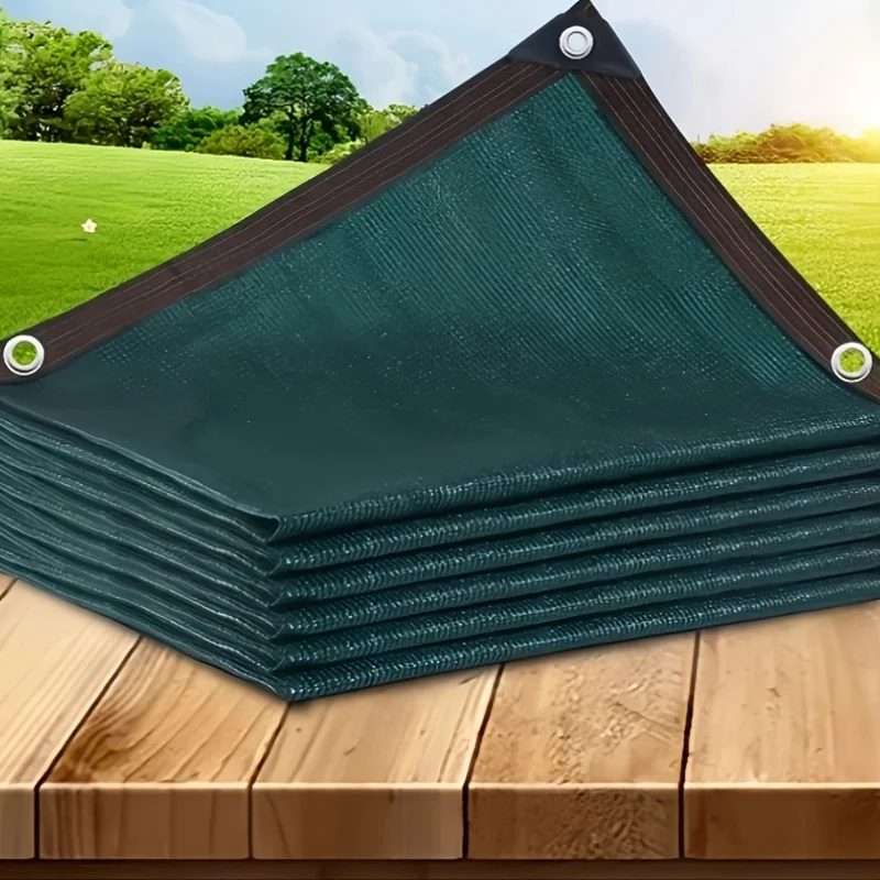 

Courtyard Patio Sunshade Net, Made of High-Density Polyethylene with Uv Protection, Comes with Copper Buckle Holes for Easy Installation