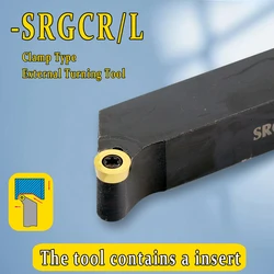 Maifix SRGCR SRGCL 1616 2020 2525 Metal External Turning Tool Lathe Bar Turning Holder CNC Cutting Tool Cutter Bar