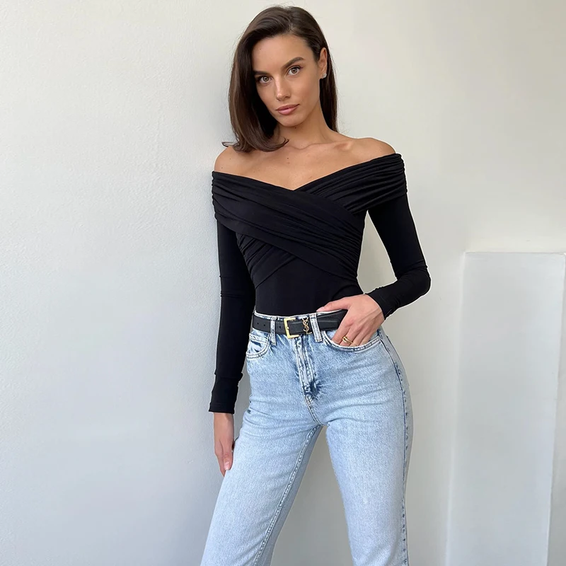 

Faionable Long Sve Suit Casual Classic Bal Street Sle High Waist Polyester Material Inner And Outer Wear