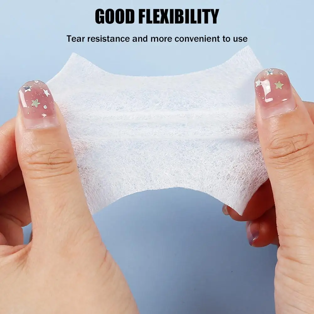 50/100PCS Wet Cotton Stretch Disposable Water Saving Portable Mask Breathable Removal Cotton Pad Piece Facial Makeup Pape C F9P0