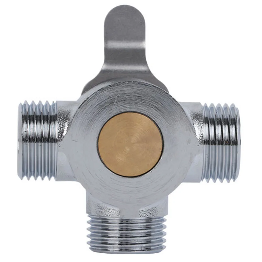 Brass Water Mixing Valve Manual 38 Inch Hot Cold Mixer Valve with 12 and 38 Compression Inlet Outlet Connections