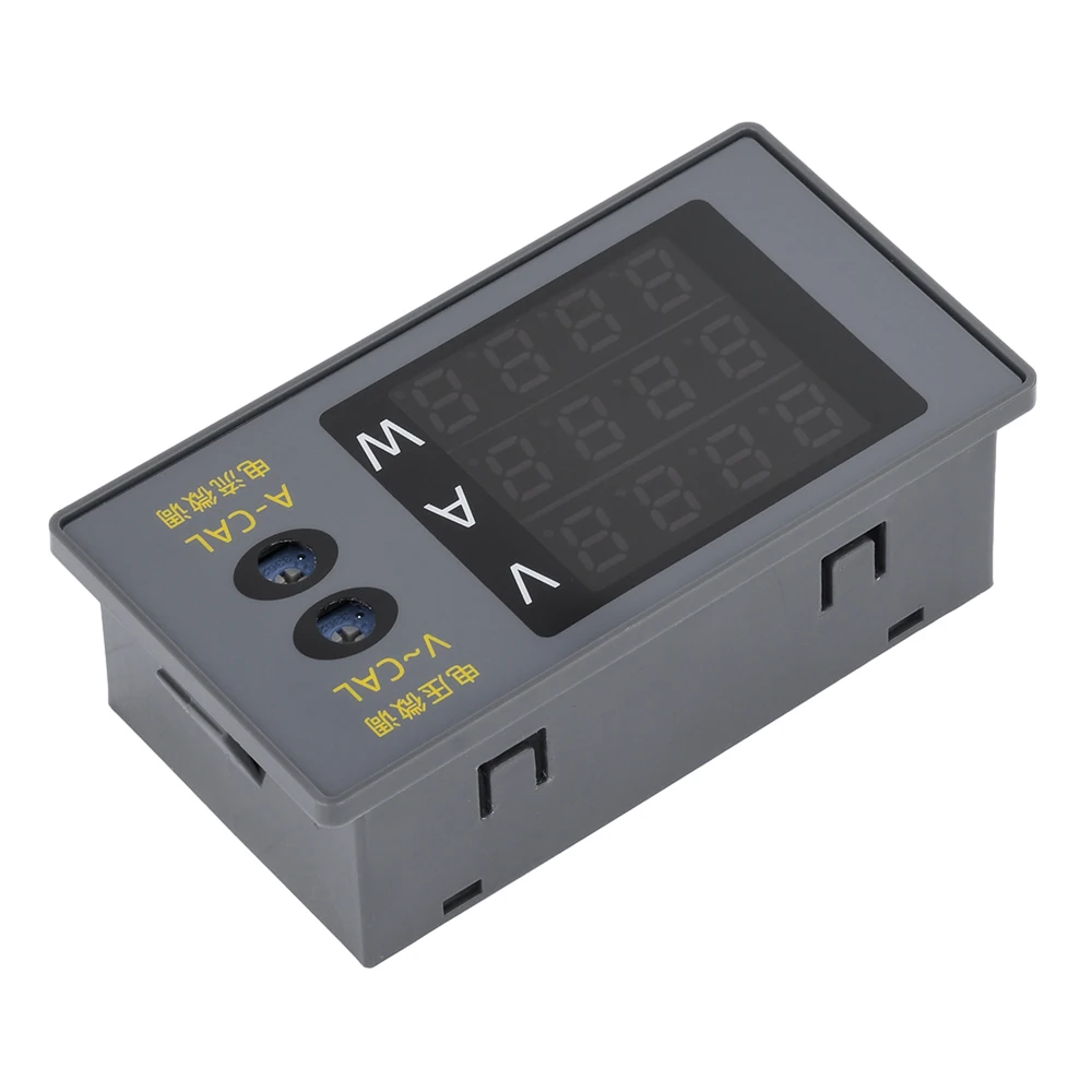 DC730 voltmetro digitale amperometro wattmetro misuratore di corrente di tensione a 4 cifre misuratore di potenza Tester di tensione rilevatore DC 0-100V 10A 1000W