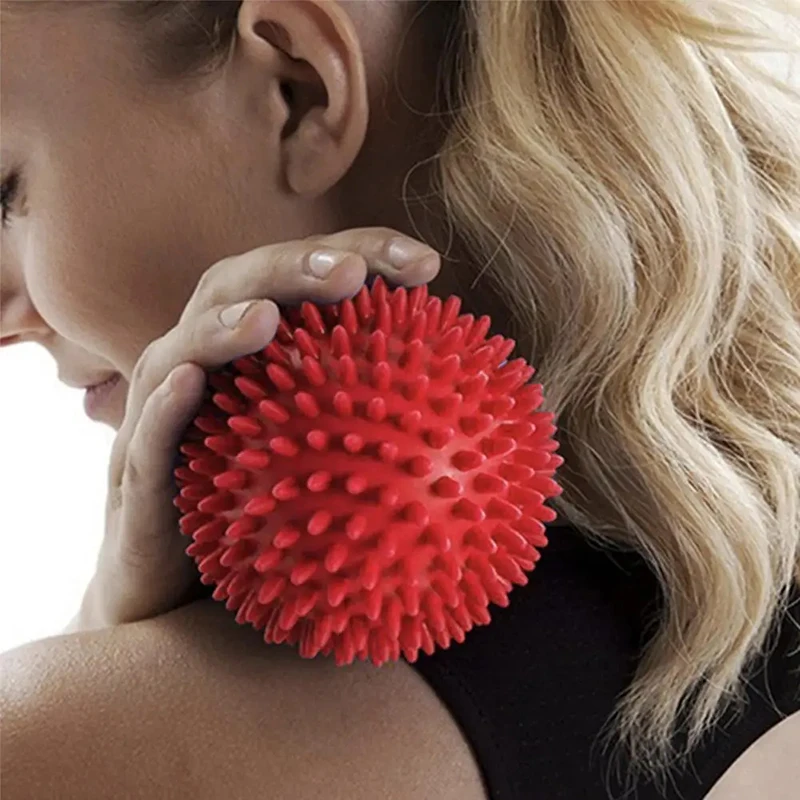 Spiky Massage Ball for Plantar Fasciitis Back Shoulder Pain Relief Foot Muscle Trigger Point Yoga Deep Tissue Stress Reflexology