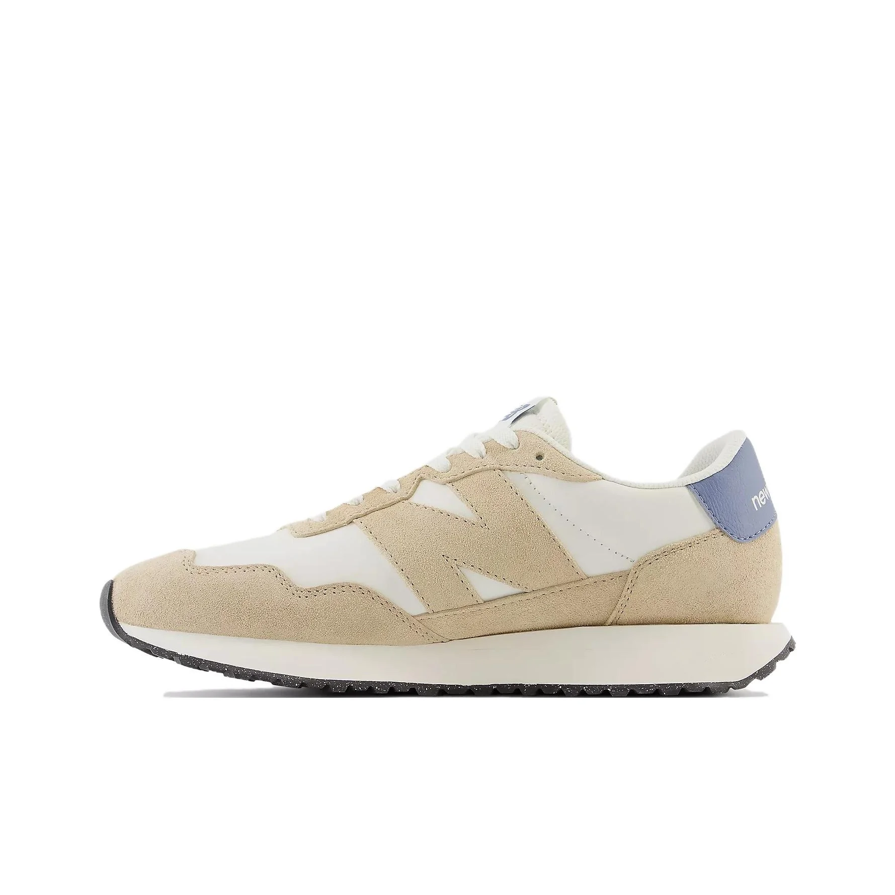 

New Balance NB 237 Износостойкие и Легкие Низкие Повседневные Беговые Кроссовки Унисекс Бежево-Желтые MS237SM