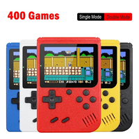 400 in 1 Retro Portable Mini Handheld Video Game Console 8-Bit 3.0 Inch Color LCD Kids Color Game Player Built-in 400 games