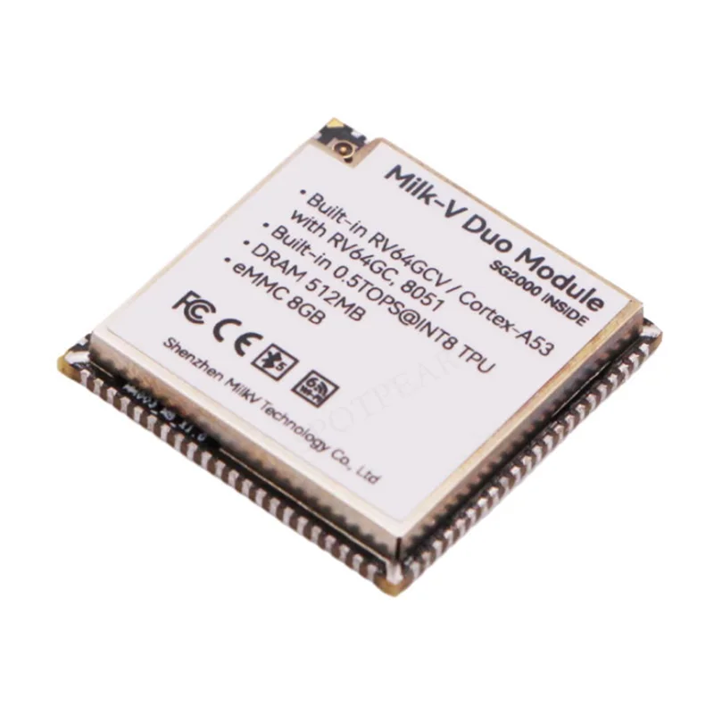 Modulo centrale A33T-Milk-V Duo 01 SG2000 - RISC-V 512 MB, ideale per computer avanzati