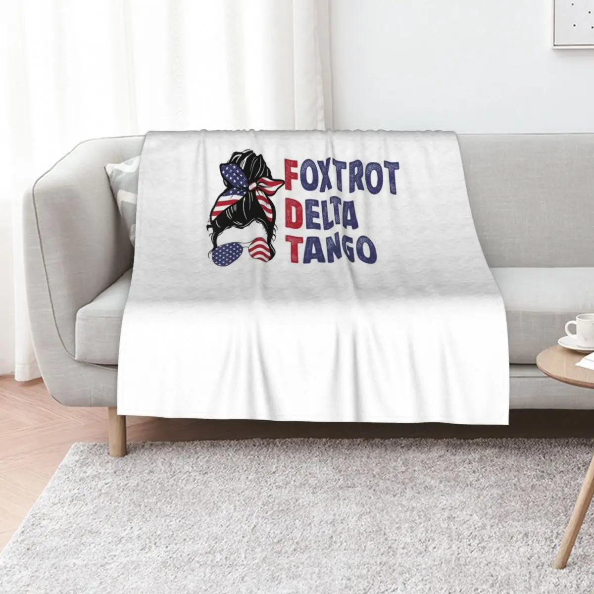 

Foxtrots Deltas Tangos Messy Bun Foxtrots Deltas Tango Throw Blanket Soft Beds Single cosplay anime Summer Beddings Blankets