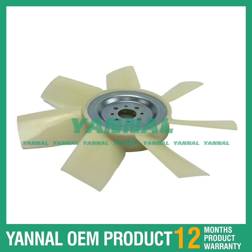 Fan Blade 600-625-0415 600-625-0410 voor Komatsu 3D95 motoronderdelen