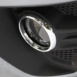 ABS Chrome Car Fog Lights Trim Cover Fog Lamp Cover for Ford Focus 2 Mk2 Sedan Hatchback 2005-2008 2009 2010 2011 2012