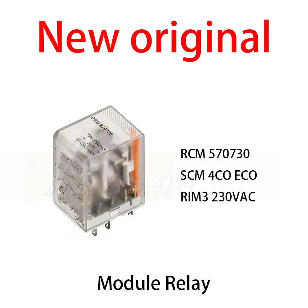 1Pcs/Lot New original RCM 570730 SCM 4CO ECO RIM3 230VAC Module Relay
